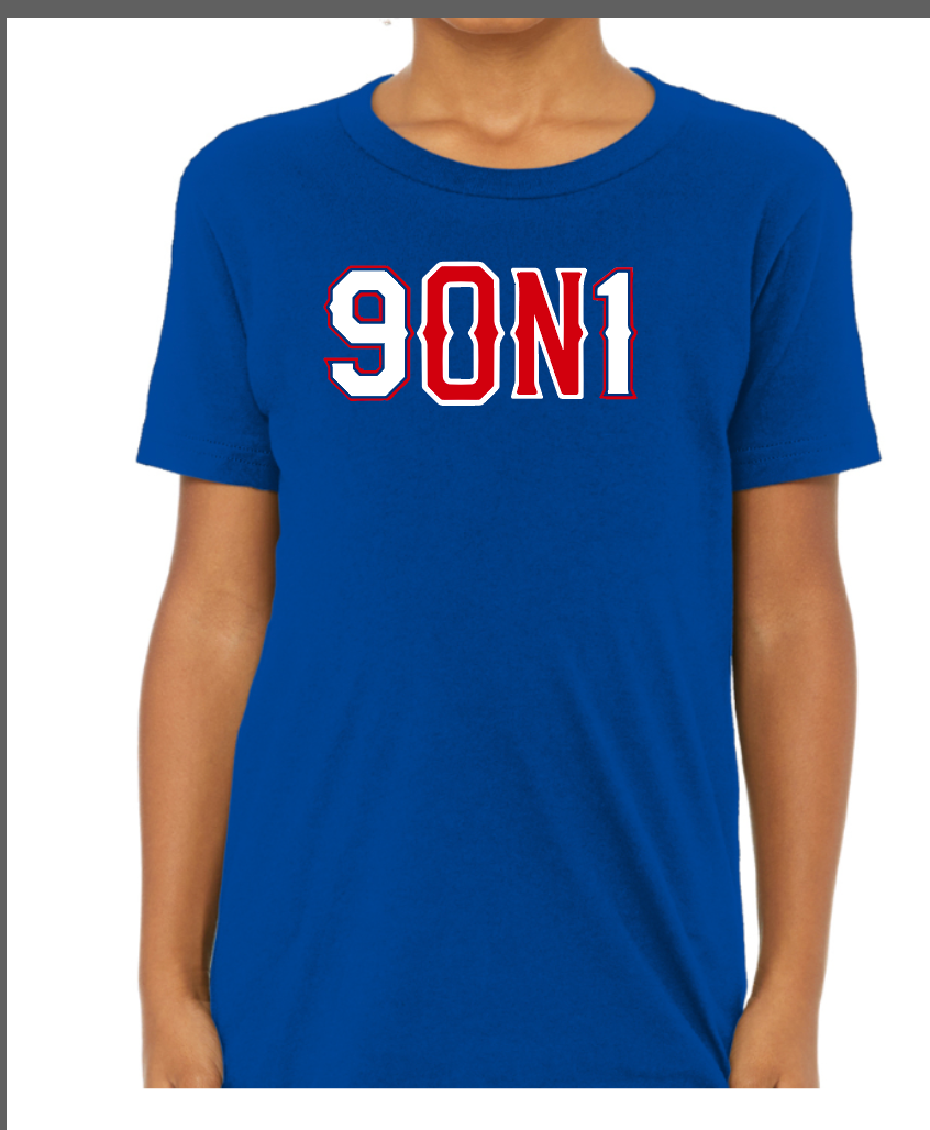 9ON1 Texas Youth Short Sleeve T-Shirt